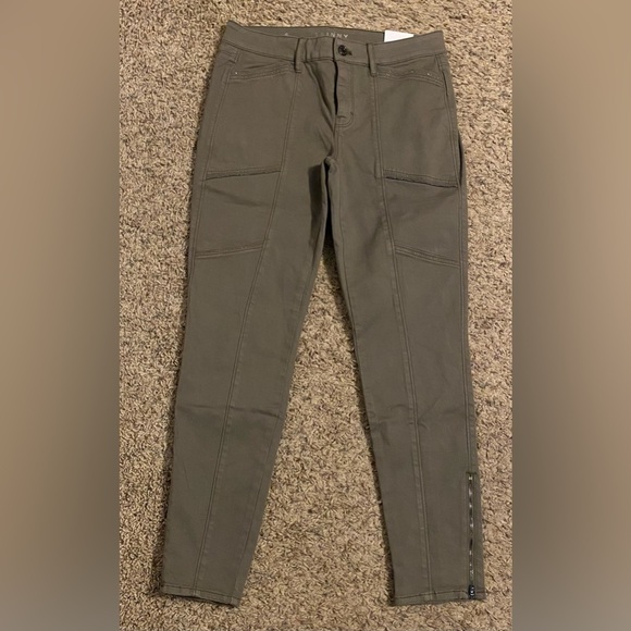 White House Black Market Denim - WHBM Women’s Olive Skinny Ankle Jeans Size 6